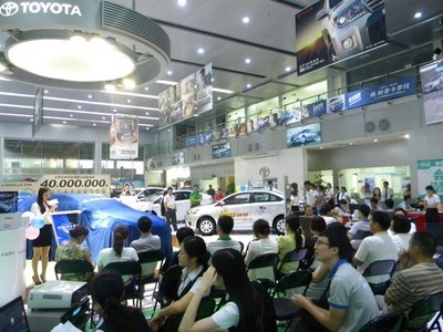 南方丰田全新卡罗拉品鉴会 私人定制，开启驾乘新体验